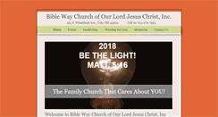 Desktop Screenshot of biblewaychurchcolumbus.com